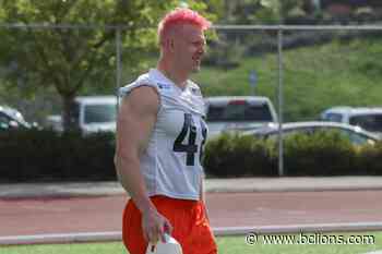 Brauns Ventures From Latvia To Hills Of Kamloops - BC Lions