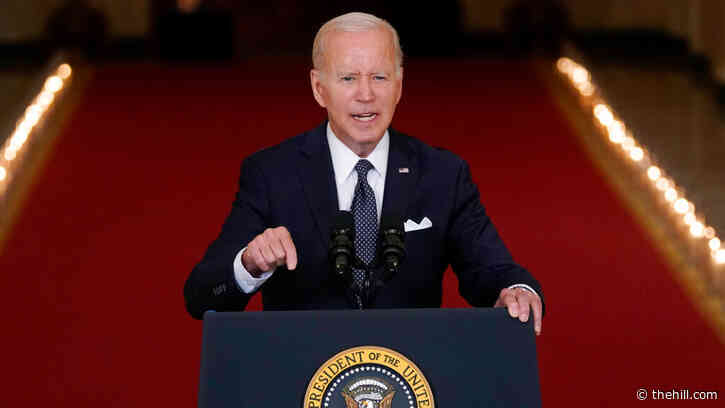 Biden urges Congress to renew assault weapons ban, raise purchasing age