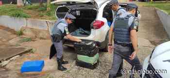 Fiscalização apreende carro com quase 200kg de maconha em Pirapozinho - Globo