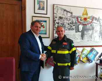 Termoli, il neo capo distaccamento dei Vigili del Fuoco Galuppo incontra il sindaco - Primonumero