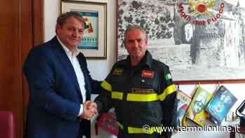 Incontro in municipio tra Roberti e il capo distaccamento del 115 Galuppo - Termoli Online