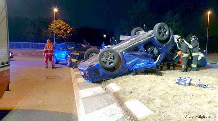 Merate, incidente tra suv alla rotonda sulla provinciale: ferita bambina di 1 anno / VIDEO - IL GIORNO