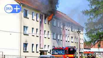 Radeberg: Mehrfamilienhaus in Großerkmannsdorf brennt - dnn.de