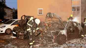 Siegen: In Niederschelden brennen drei Autos – hoher Schaden - WP News