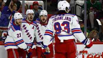 NHL - New York Rangers bestehen Nervenprobe gegen Carolina und fordern Tampa Bay heraus - RAN