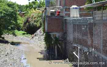 Tepalcingo: 150 familias viven en riesgo de inundación - El Sol de Cuautla