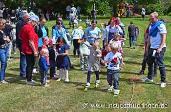 Kinderfest in Breitungen - Weil sie springen, weil sie lachen - inSüdthüringen