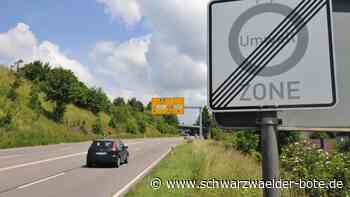 Umweltzone bald weg - Tempo 30 in Schramberg bleibt zur Lärmverminderung - Schwarzwälder Bote