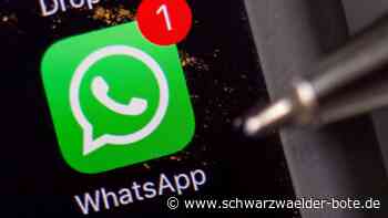 Betrug in Schramberg - Frau überweist 5000 Euro an falschen Whatsapp-Bruder - Schwarzwälder Bote