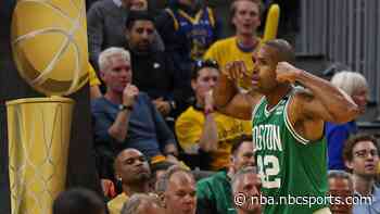 Resilient Celtics put up 40 in fourth to stun Warriors, come back to take Game 1