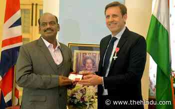 Madras War Cemetery gardener gets honorary British Empire Medal - The Hindu