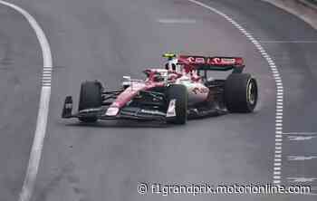 Formula 1 | Alfa Romeo, il controllo al limite di Zhou a Montecarlo [VIDEO] - F1grandprix.it