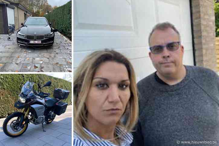 Inbrekers stelen peperdure auto en motorfiets terwijl Pascal en Tania slapen: “We vermoeden dat we bedwelmd werden”