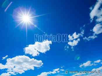 Meteo, domani 31 gradi a Crotone: nel fine settimana il caldo afoso - CrotoneOK.it