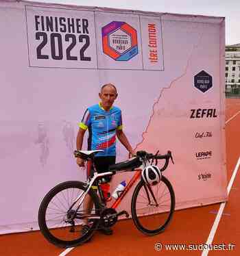 Cavignac : Luc Rimbert a surmonté l'épreuve cycliste Bordeaux-Paris en 30 heures - Sud Ouest