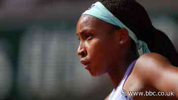 French Open: Coco Gauff calls for peace and end to gun violence in camera message