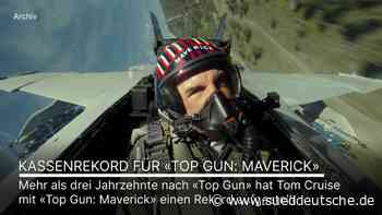 Tom Cruise dankt Fans: Kassenrekord "Top Gun: Maverick" - Süddeutsche Zeitung - SZ.de