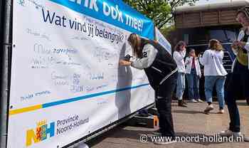 Trainees halen op wat er leeft onder Noord-Hollanders - Provincie Noord-Holland
