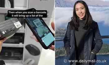 Finance guru Queenie Tan, from Sydney, reveals how to use Google Lens to save money on your shopping - Daily Mail