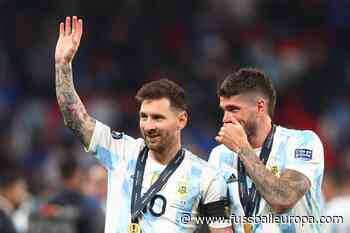 Finalissima: Lionel Messi glücklich nach Triumph in Wembley - Fussball Europa