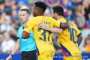 Ansu Fati spricht über die "10" von Lionel Messi - und schwört Barça Treue - Fussball Europa