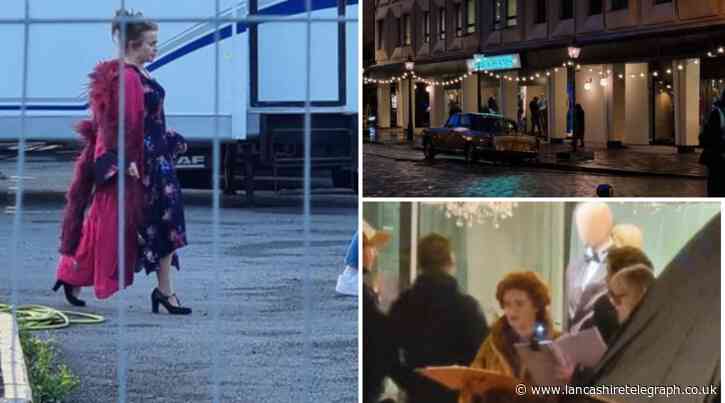 Helena Bonham Carter spotted in town filming for new drama - Lancashire Telegraph