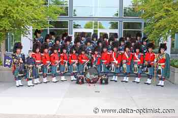 Delta Pipe Band part of Queen's Jubilee - Delta Optimist