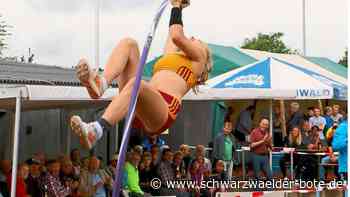 Stabhochsprung: Zuschauer in Oberhaugstett so nah dran wie sonst nie