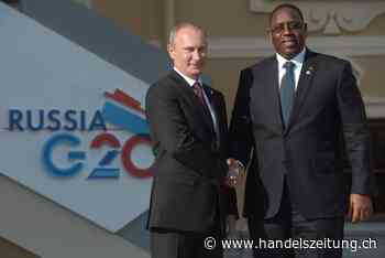 Hunger- und Getreidekrise: Putin hat den Staatschef von Senegal getroffen
