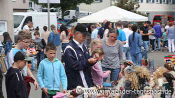 Funks erster Fassanstich zum 50. Lorcher Löwenmarkt - Gmünder Tagespost