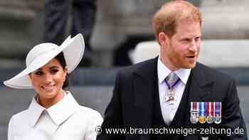 Harry und Meghan bei Dankgottesdienst für die Queen
