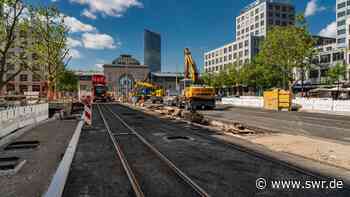 Neue Schienen: Kreuzung am Hauptbahnhof Mannheim gesperrt - SWR Aktuell
