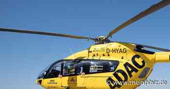 Unfall: Rettungshubschrauber im Einsatz - Mannheim - DIE RHEINPFALZ - Rheinpfalz.de