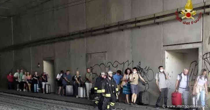 Frecciarossa Torino-Napoli, incidente in una galleria a Roma: “Sviato il locomotore di coda”. Alta velocità interrotta in entrambe le direzioni
