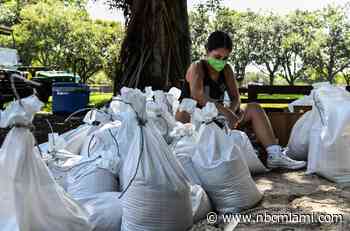Sandbags Being Distributed Friday Across South Florida Ahead of Tropical System's Arrival
