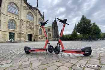 Mittlerweile 6000 E-Scooter in Münster