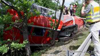 Four killed after train derails in southern Germany