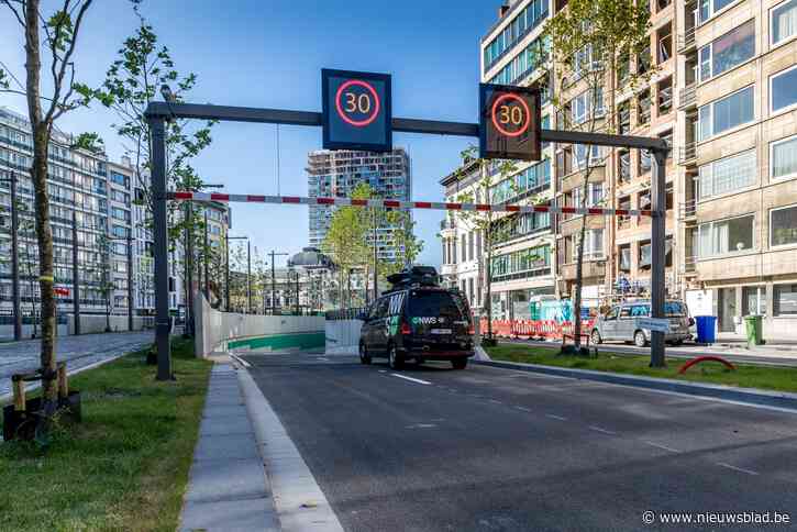 Brabantstunnels onder de Leien afgesloten van 7 tot 10 juni voor onderhoudswerken
