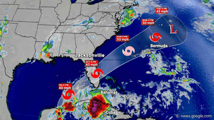 Alex developing: Florida first up to be impacted by 2022 hurricane season - WJXT News4JAX