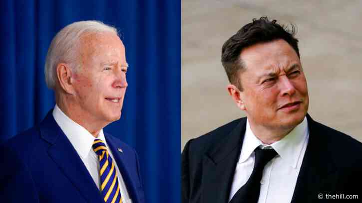 Biden responds to Musk concerns about economy: 'Lots of luck on his trip to the moon'