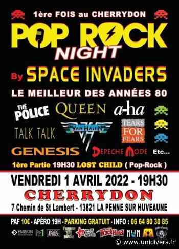 SPACE INVADERS + LOST CHILD Cherrydon La Penne-sur-Huveaune vendredi 1 avril 2022 - Unidivers