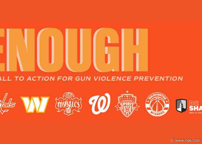 Washington D.C. Sports Team Up on National Gun Violence Awareness Day and Commit an Initial Investment of More Than $85,000 to Everytown for Gun Safety