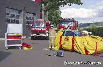Brennende Elektroautos in Kronach - Gut verpackt ist halb gelöscht - Neue Presse Coburg