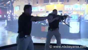 San Mateo County Sheriff's Deputies Use VR Simulator as Part of Active Shooter Training - NBC Bay Area