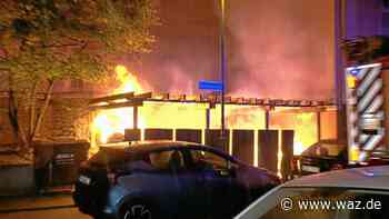 Feuerteufel? Neun Brände in Nacht zu Freitag in Essen - WAZ News