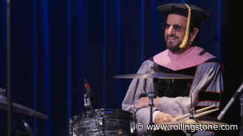 Ringo Starr Drops Drumming Wisdom While Accepting Honorary Degree: ‘I Just Hit Them’