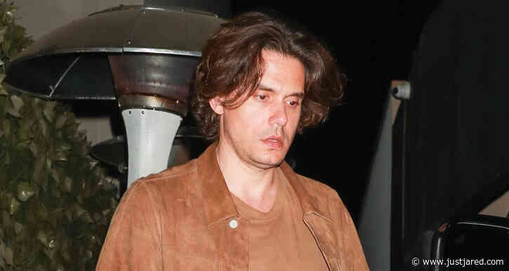 John Mayer Meets Up with Friends for Dinner in West Hollywood