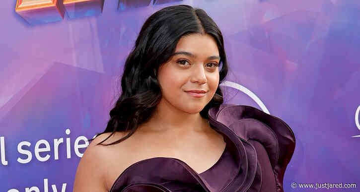 Iman Vellani Rocks Silver Shoes to 'Ms. Marvel' Premiere in L.A.
