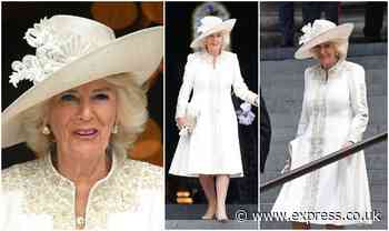 Camilla Duchess of Cornwall ‘incredible’ in ivy dress for thanksgiving ceremony - Express