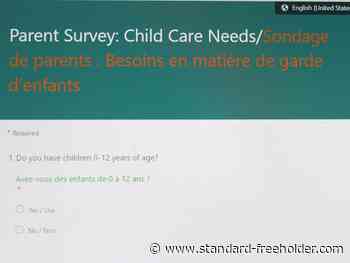 Parents of kids up to age 12 can fill out Cornwall child-care survey - Standard Freeholder